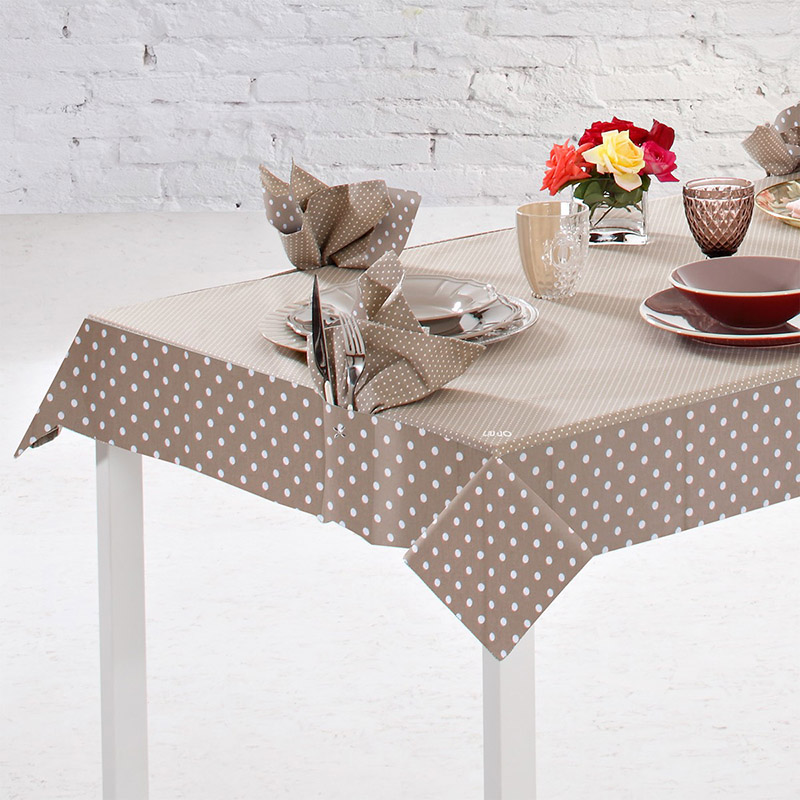 TOVAGLIA 140X140 SERIE PALLINO